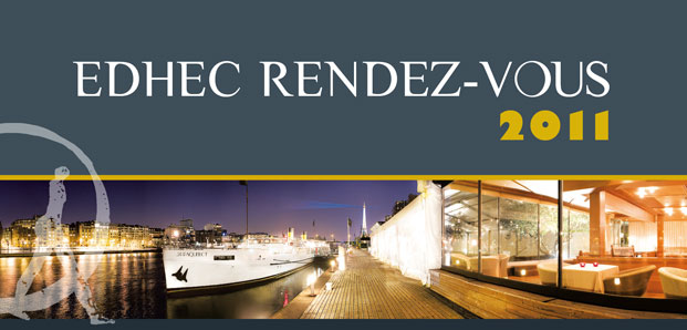 Art Impulsion gère l'accueil de l'EDHEC Rendez-Vous 2011 Entête des invitations pour l'EDHEC Rendez-Vous 2011